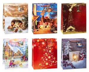 TSI Geschenktüte groß 32x26x13,5 cm WN Serie 10