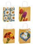 TSI Geschenktüte mittel 23x18x10 cm BLUMEN KP