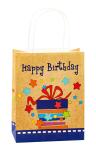TSI Geschenktüte mittel 23x18x10 cm GEBURTSTAG Serie 4