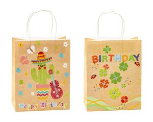 TSI Geschenktüte mittel 23x18x10cm KINDERGEBURTSTAG KP