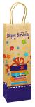 TSI Geschenktüte Flasche 36x12x8 cm GEBURTSTAG Serie 4