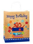 TSI Geschenktüte groß 32x26x13,5 cm GEBURTSTAG...