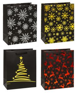 TSI Geschenktüte groß 32x26x13,5 cm WN Premium