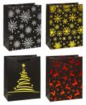 TSI Geschenktüte groß 32x26x13,5 cm WN Premium