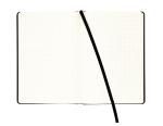 TSI Notizbuch A5 kariert mit Aufstelltasche 148x210mm