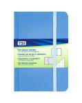TSI Notizbuch B7 kariert mit Aufstelltasche 93x140 mm