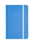 TSI Notizbuch B7 kariert mit Aufstelltasche 93x140 mm