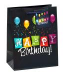 TSI Geschenktüte mittel 23x18x10 cm GEBURTSTAG Serie 1