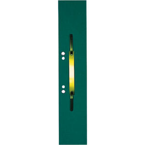 ELBA Einhänge-Heftstreifen "Smart Line", aus 250 g/m² Manilakarton (RC), geöst, Deckleiste aus Metall, 6 und 8 cm Lochung, 8 cm Lochung geöst, für DIN A4, grün