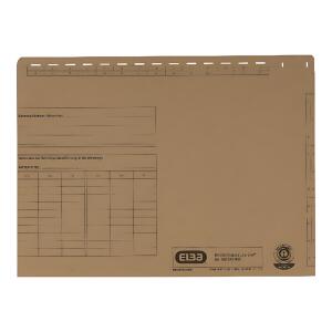 ELBA Einstellmappe A4, aus 230 g/m² Natronkarton naturbraun