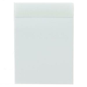 Notizblock ohne Deckblatt, A7, weiß gefälzelt, 50 Blatt, 60 g/m², blanko