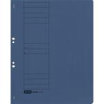 ELBA Ösenhefter "Smart Line" A4 für kaufm. Heftung oder Amtsheftung, mit ganzem Vorderdeckel, aus 250 g/m² Manilakarton (RC), für ca. 200 DIN A4-Blätter, blau