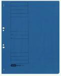 ELBA Ösenhefter "Smart Line" A4 für kaufm. Heftung oder Amtsheftung, mit ganzem Vorderdeckel, aus 250 g/m² Manilakarton (RC), für ca. 200 DIN A4-Blätter, blau