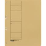 ELBA Ösenhefter "Smart Line" A4 für kaufm. Heftung oder Amtsheftung, mit ganzem Vorderdeckel, aus 250 g/m² Manilakarton (RC), für ca. 200 DIN A4-Blätter, chamois