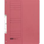 ELBA Einhakhefter "Smart Line" A4 mit kaufm. Heftung und halbem Vorderdeckel, aus 250 g/m² Manilakarton (RC), für ca. 200 DIN A4-Blätter, rot