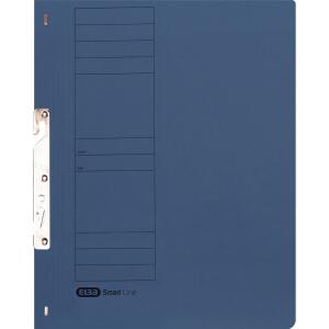 ELBA Einhakhefter "Smart Line" A4 mit kaufm. Heftung und ganzem Vorderdeckel, aus 250 g/m² Manilakarton (RC), für ca. 200 DIN A4-Blätter, blau