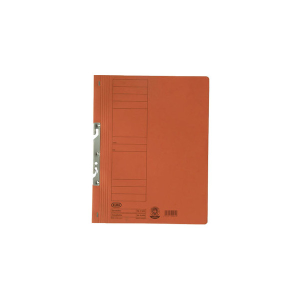 ELBA Einhakhefter "Smart Line" A4 mit kaufm. Heftung und ganzem Vorderdeckel, aus 250 g/m² Manilakarton (RC), für ca. 200 DIN A4-Blätter, orange