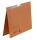 ELBA Pendelhefter A4, aus 250 g/m² Manilakarton (RC), für ca. 200 DIN A4-Blätter, mit Amtsheftung und Schlitzstanzung im Rückdeckel, orange