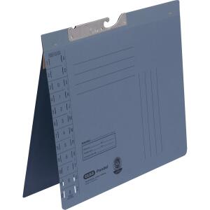 ELBA Pendelhefter A4, aus 320 g/m² Manilakarton Amtsheftung blau