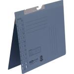 ELBA Pendelhefter A4, aus 320 g/m² Manilakarton (RC), für ca. 200 DIN A4-Blätter, mit Amtsheftung und Schlitzstanzung im Rückdeckel, blau