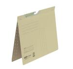 ELBA Pendelhefter A4, aus 320 g/m² Manilakarton (RC), für ca. 200 DIN A4-Blätter, mit kaufm. Heftung und Schlitzstanzung im Rückdeckel, chamois