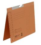 ELBA Pendelhefter A4, aus 320 g/m² Manilakarton (RC), für ca. 200 DIN A4-Blätter, mit Amtsheftung und Schlitzstanzung im Rückdeckel, orange
