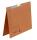ELBA Pendelhefter A4, aus 320 g/m² Manilakarton (RC), für ca. 200 DIN A4-Blätter, mit Amtsheftung und Schlitzstanzung im Rückdeckel, orange