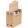 ELBA Archivbox "tric system", mit Verschlusslasche, Archivaufdruck und Griffloch, allseitig geschlossen, aus stabiler Wellpappe, für DIN A4, naturbraun