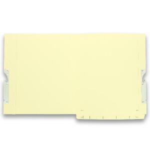 ELBA Pendelmappe spektral A4, aus 230 g/m² Natronkarton (RC), für ca. 330 DIN A4-Blätter, seitlich offen, mit Beschriftungslinien und Metallhängebeschlägen, chamois