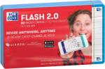Oxford Flash 2.0, 75x125, 80 Blatt, liniert, türkis