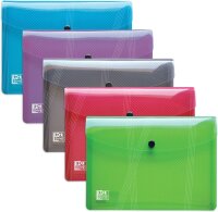 Oxford Brieftasche "hawai" A5, sortiert, 5er Pack
