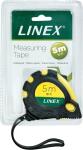 LINEX Rollmaßband 5 m, cm- und Zoll-Skala,...