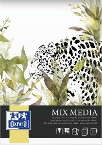 Oxford Art Mixed Media Block A4, 25 Blatt, 225g/m²