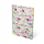 Oxford GO Floral Spiralbuch A5, liniert 7 mm, Softcover mit Soft Touch Finish, weiße Doppelspirale, 60 Blatt, Optik Paper, SCRIBZEE-kompatibel, 4 Designs sortiert