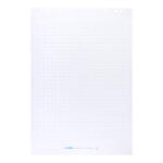 LANDRÉ  Flipchartblock, 65x98 cm, 20 Blatt, 80 g/m², kariert 25 mm, 10 Stück flach liegend