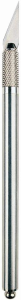LINEX CK200 Skalpell, 8 mm lange austauschbare Klinge, hochwertiger rostfreier Stahl, Blisterpack