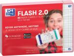 Oxford Flash 2.0, 105x148, 80 Blatt, kariert, pink
