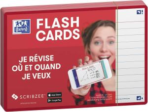 Oxford Flash 2.0, 105x148, 80 Blatt, liniert, rot