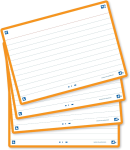 Oxford Flash 2.0, 105x148, 80 Blatt, liniert, orange