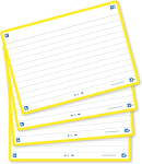 Oxford Flash 2.0, 105x148, 80 Blatt, liniert, gelb