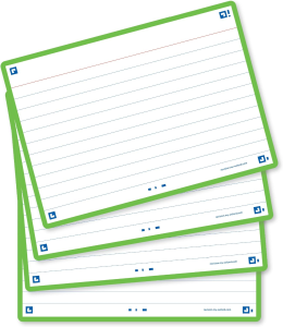 Oxford Flash 2.0, 105x148, 80 Blatt, liniert, grün