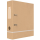 Oxford Ordner "Touareg" A4, aus recyclefähigem Material, Rückenbreite 8 cm, beige mit weißem Streifen