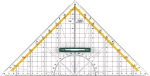 LINEX 2632 Geometrie-Dreieck, Hypotenusenlänge 320...