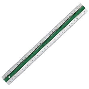 LINEX Super Serie Lineal 30 cm Kunststoff grün, Anti-Rutsch-Effekt,