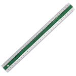 LINEX Super Serie Lineal 30 cm Kunststoff grün,...