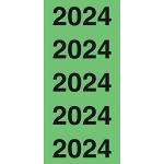 Inhaltsschild 2024, selbstklebend, Ordnerrücken,...