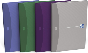 Oxford  Gebundenes Buch, Oxford Office, extra stabiler Deckel, A5, 96, liniert, 7mm