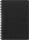 Oxford Signature Spiralbuch A5, liniert, mit flexiblem Cover, 80 Blatt, Optik Paper®, SCRIBZEE® kompatibel, schwarz