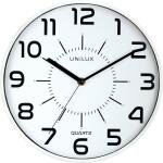 Unilux POP Wanduhr weiss, Durchmesser: 30 cm,...