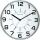 Unilux POP Wanduhr metallgrau, Durchmesser: 30 cm, Quarzuhrwerk, leise schleichende Zeiger, Batterie inklusive